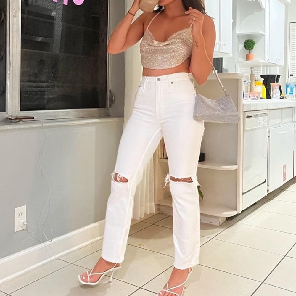 Abercrombie 90’s Straight Ultra High Rise